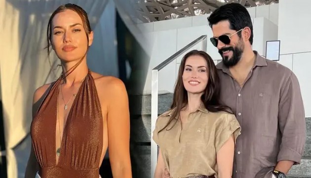 Fahriye Evcen'in tatil pozlarına yorum yağdı: Plajı salladı!