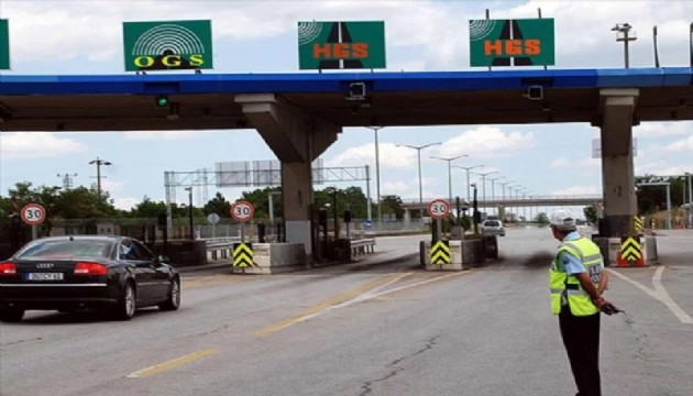 HGS kullanımı 585 milyonu aştı