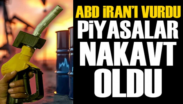 ABD İran'ı vurdu piyasalar nakavt oldu