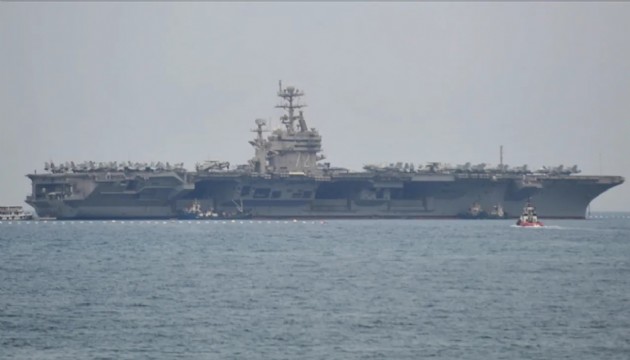 Dev ABD gemisi Orta Doğu'da