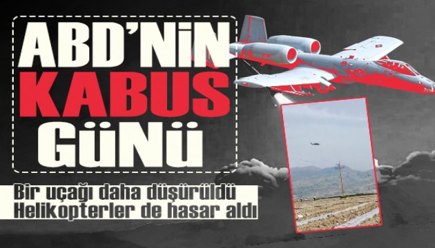 Bir ABD uçağı daha düştü