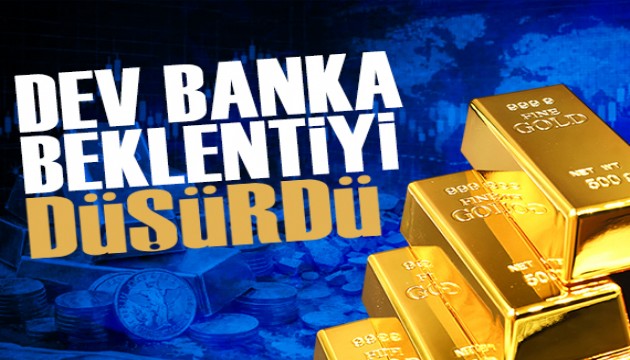 HSBC'den altın tahmini: Beklenti aşağı çekildi
