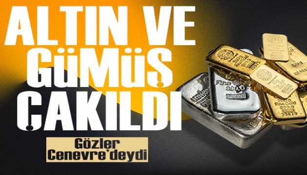 Altın ve gümüşte sert düşüş