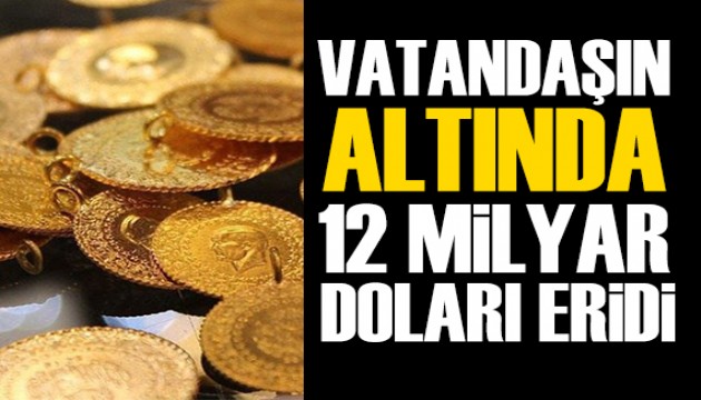 Naki Bakır yazdı: Vatandaşın altında tam 12 milyar doları eridi