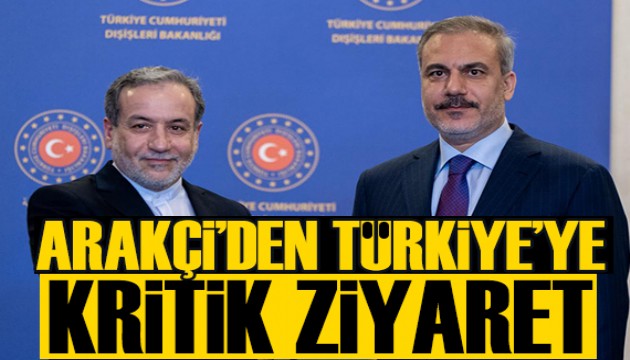 İran Dışişleri Bakanı Arakçi Türkiye'ye geliyor