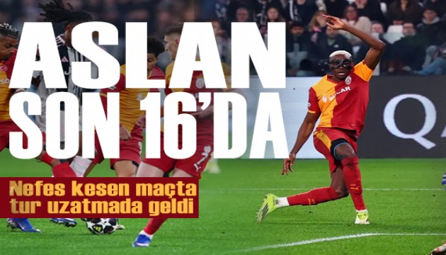 Torino'da nefes kesen gece: Galatasaray turu uzatmada aldı