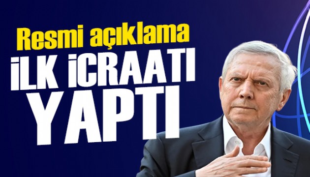 Aziz Yıldırım ilk icraatını yaptı: Fenerbahçe'den açıklama