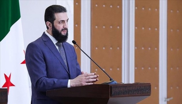 Ahmed Şara, Suriye'nin geçici cumhurbaşkanı ilan edildi