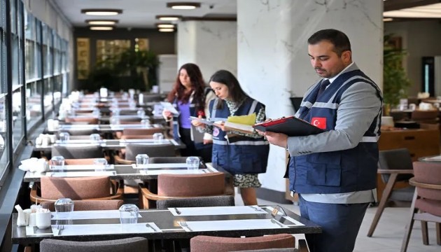 Kafe ve restoranlar için uyarı