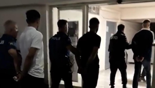 Araç sürücüsüne saldıran 4 kişi yakalandı