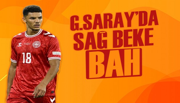 Galatasaray'da sağ beke Bah!
