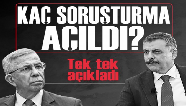 Bakan Çiftçi'den Mansur Yavaş açıklaması