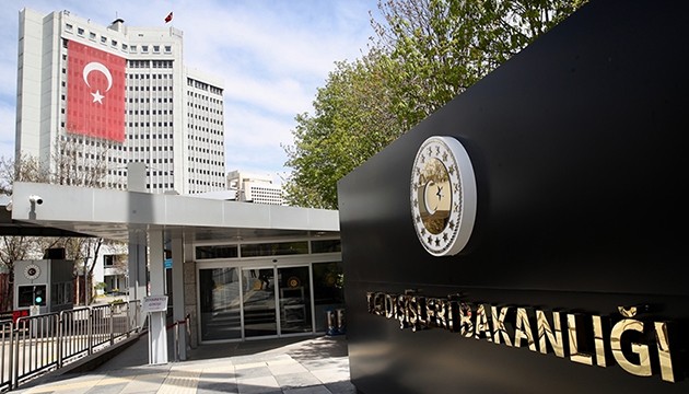 Dışişleri'nden İsrail'e kınama