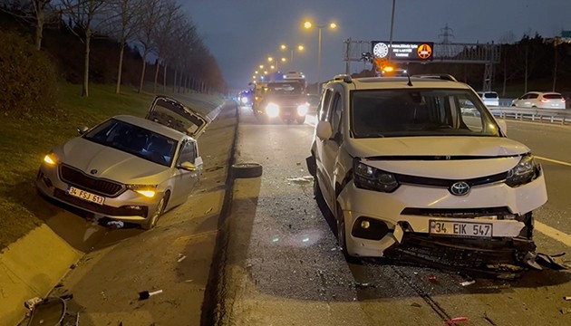 Başakşehir'de zincirleme kaza