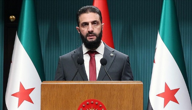 Ahmed Şara: Suriye yeniden inşa edilmeli