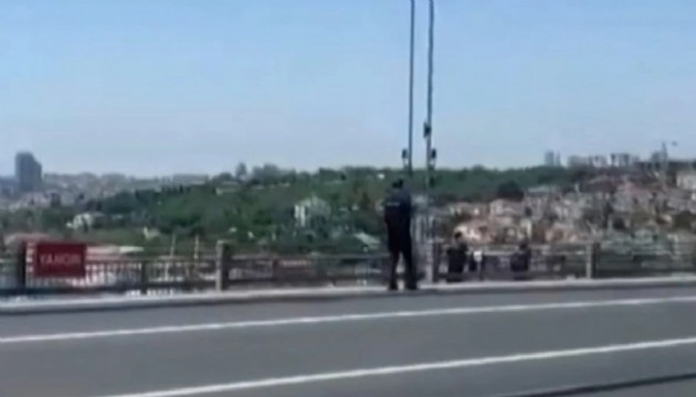 15 Temmuz Şehitler Köprüsü'nde trafik durdu