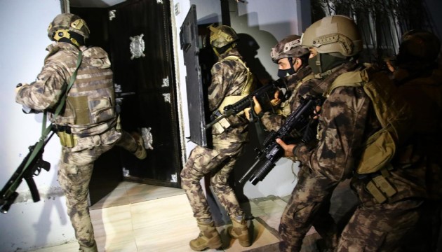Çok sayıda şüpheli yakalandı