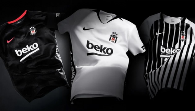 Beşiktaş'ın yeni sezon formaları tanıtıldı