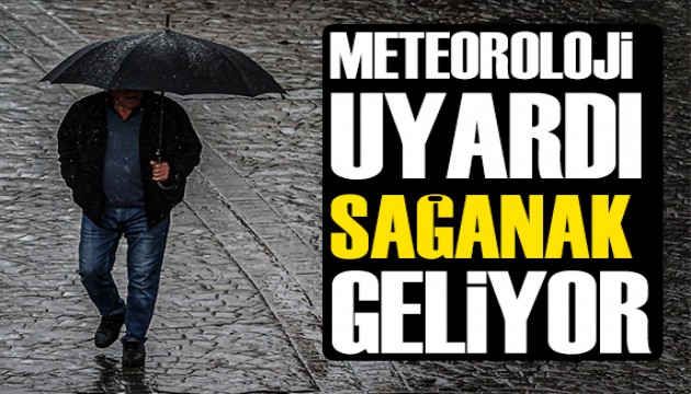 Meteoroloji uyardı: Gök gürültülü sağanak geliyor!