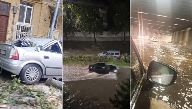 Bulgaristan'da şiddetli fırtına