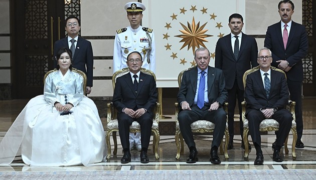 Cumhurbaşkanı Erdoğan büyükelçileri kabul etti