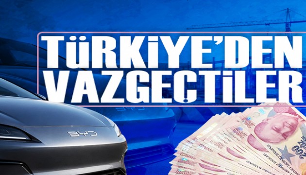BYD Türkiye'den vazgeçti