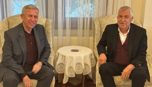 Mansur Yavaş'tan Zeydan Karalar'a ziyaret