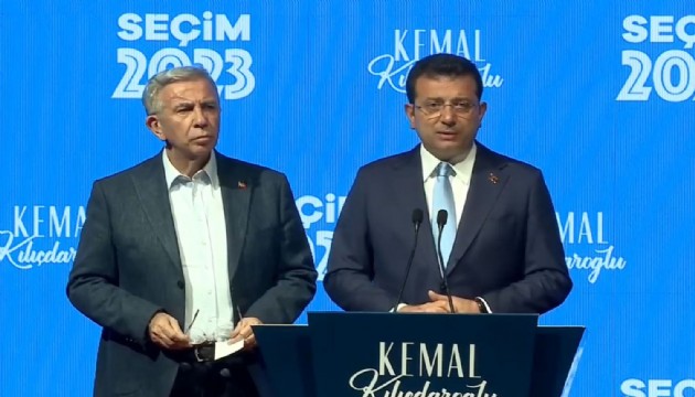 Mansur Yavaş'tan İmamoğlu'na ziyaret