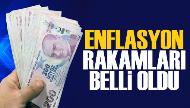 Türkiye için kritik veri: Enflasyon rakamları açıklandı