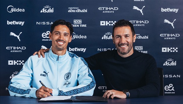 Manchester City yeni transferini açıkladı