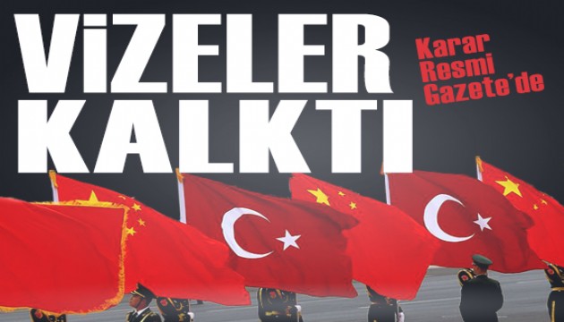 Türkiye'den Çin için vize kararı: Resmi Gazete'de yayımlandı