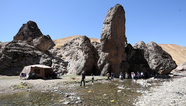 Kızılağaç Kanyonu'nda anlamlı hareket