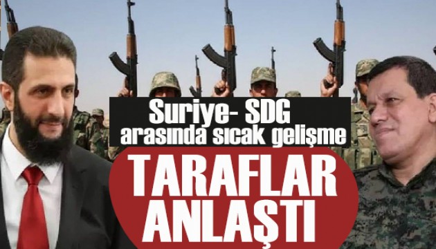 Taraflar anlaştı: SDG orduya katılıyor, petrol sahaları Şam'a devrediliyor