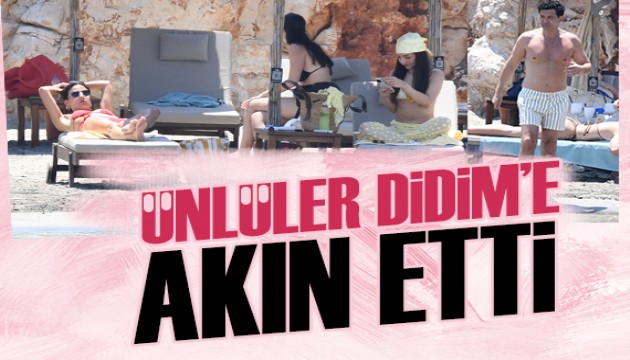 Ünlüler Didim'e akın etti