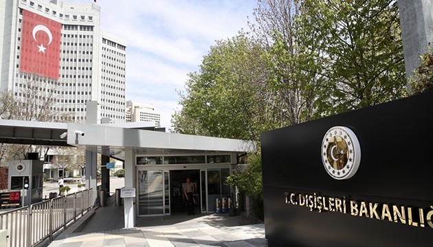 Dışişleri Bakanlığı'ndan İsrail'e sert tepki