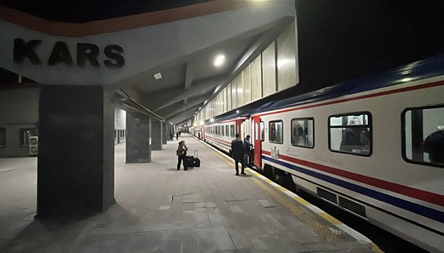 Doğu Ekspresi Kars'tan yola çıktı