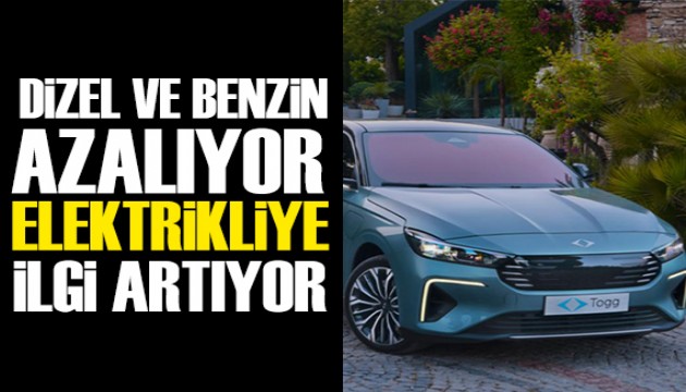 Otomobilde elektriğe ilgi artıyor