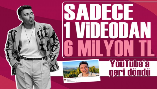 Youtuber Enes Batur'un sadece 1 videodan kazandığı para dudak uçuklattı