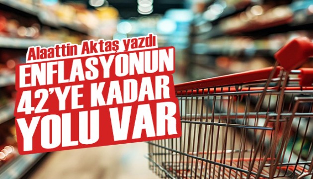 Alaattin Aktaş yazdı: Enflasyonun 42'ye kadar yolu var