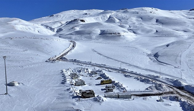 Erciyes sezon bitmeden hedefe ulaştı