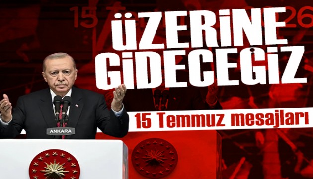 Cumhurbaşkanı Erdoğan'dan FETÖ ile mücadele mesajları: 