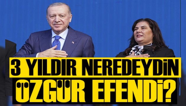 Cumhurbaşkanı Erdoğan'dan Özel'e: 3 yıldır neredeydin?
