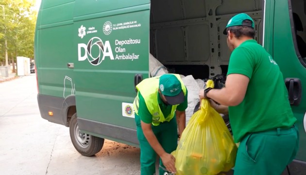DOA ile 19 milyon ambalaj toplandı