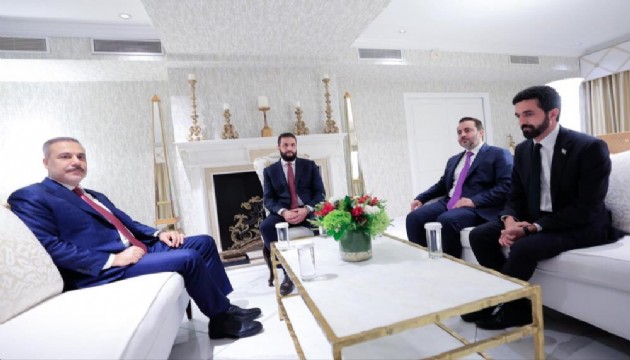Bakan Fidan, Ahmed Şara ile görüştü