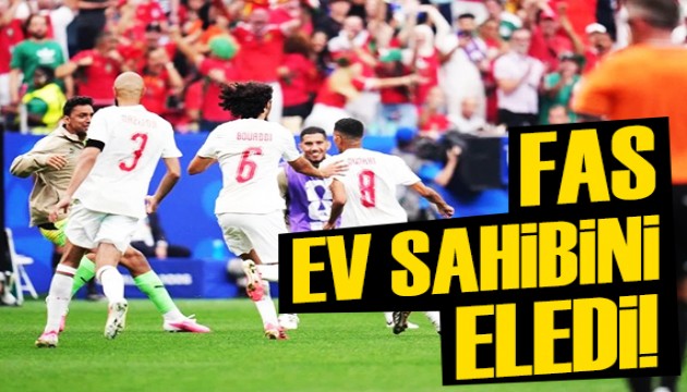 Fas, ev sahibini eledi!