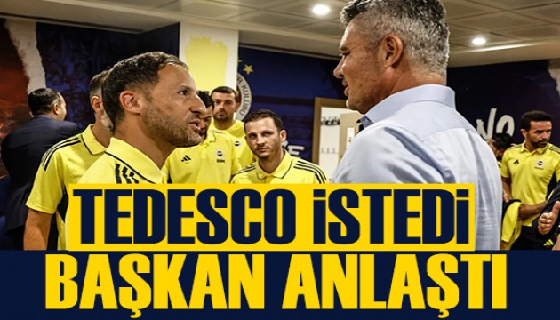 Tedesco istedi, Saran anlaşma sağladı