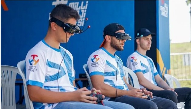 FPV Dron Yarışması tamamlandı