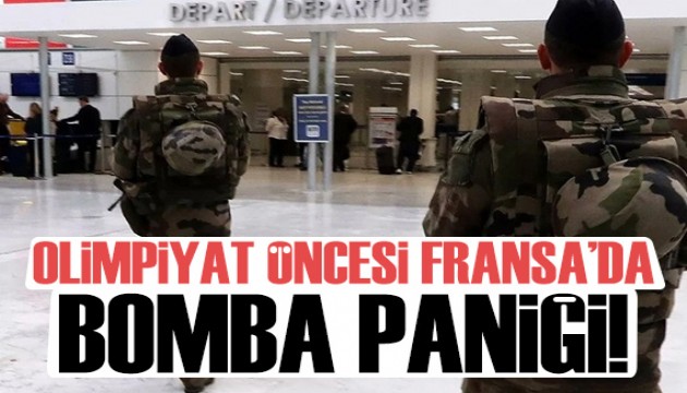 Olimpiyat Oyunları öncesi Fransa'da bomba paniği
