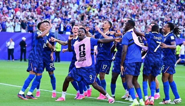 Fransa çeyrek finale yükseldi