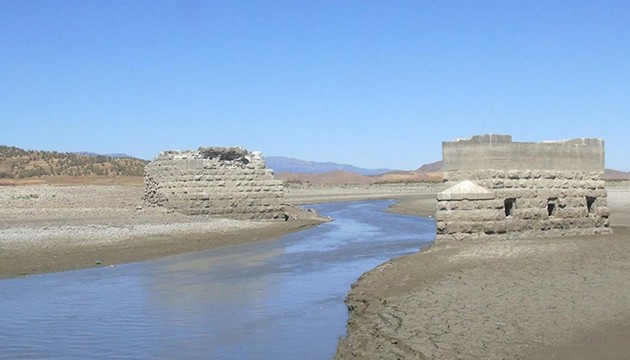 Sular çekildi tarih ortaya çıktı